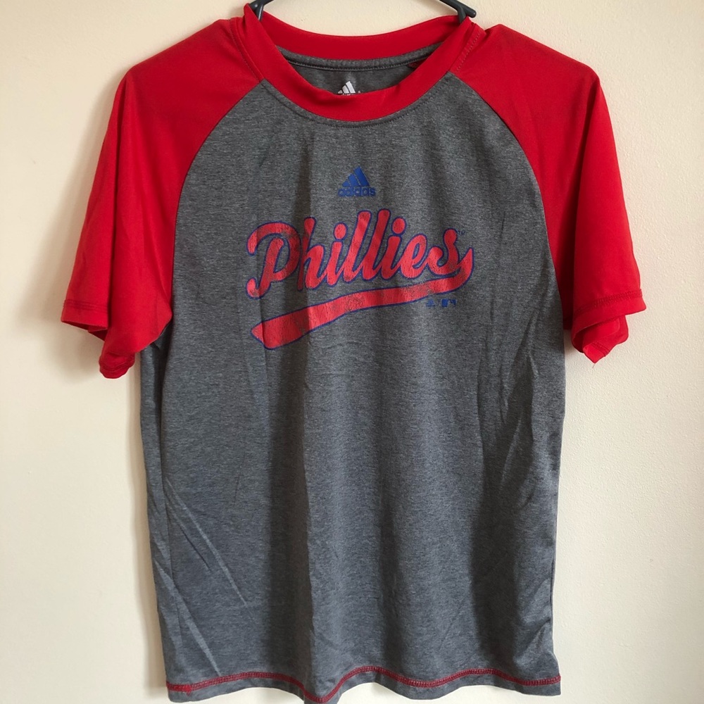 Youth adidas Phillies shirt
